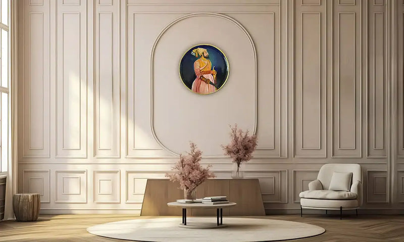 Historical Wall Art of Chatrapati Shivaji Maharaj That Inspires Patriotism at Home