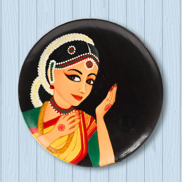 Adornment of Grace – Handpainted Wall Plate