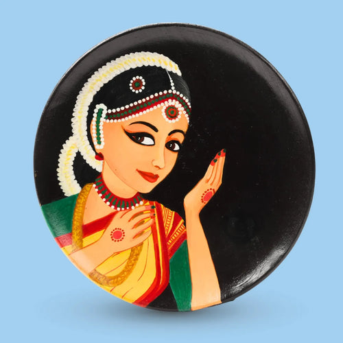 Adornment of Grace – Handpainted Wall Plate
