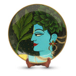 Eternal Melody: Krishna’s Serene Gaze