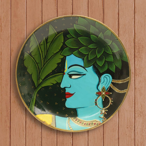 Eternal Melody: Krishna’s Serene Gaze
