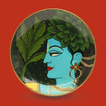 Eternal Melody: Krishna’s Serene Gaze