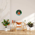 Radha Krishna Wall Plate | Golden Moments