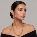 Handcrafted Black Threadwork Dhokra Necklace set 3