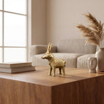 Handcrafted Dhokra Art Animal Miniature - Deer