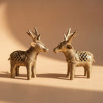 Handcrafted Dhokra Art Animal Miniature - Deer