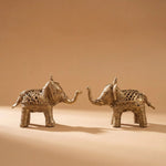Handcrafted Dhokra Art Animal Miniature - Elephant