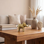 Handcrafted Dhokra Art Animal Miniature - Elephant