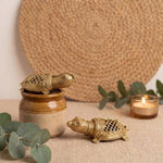 Handcrafted Dhokra Art Animal Miniature - Turtle