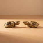 Handcrafted Dhokra Art Animal Miniature - Turtle