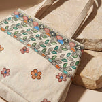 Handpainted Shoulder Bag - Mahubani Art - Type 2