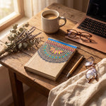 Handpainted Diary - Madhubani Art 1