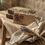 Handpainted Khadi Envelopes - Floral - Multicolor