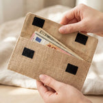 Handpainted Khadi Envelopes - Floral - Red
