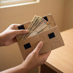 Handpainted Khadi Envelopes - Geometric Shapes