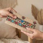 Handpainted Khadi Envelopes - Geometric Shapes