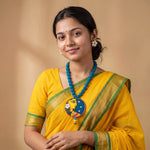 Handpainted Necklace Set - Contempory
