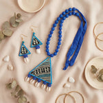 Handpainted Necklace Set - Warli Art