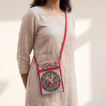 Handpainted Small Cross Mobile Sling - Pattern 2