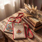 Handpainted Small Cross Mobile Sling - Pattern 2