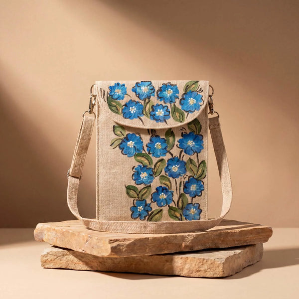 Handpainted Small Cross Mobile Sling - Pattern 3