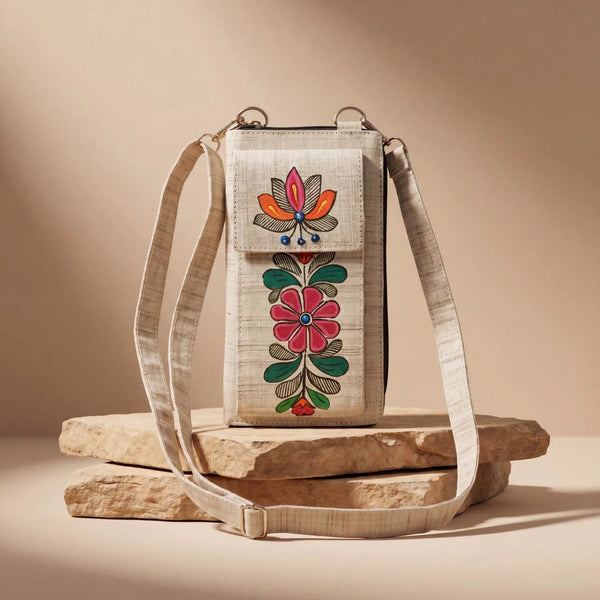 Handpainted Mobile Sling Purse - Type 1