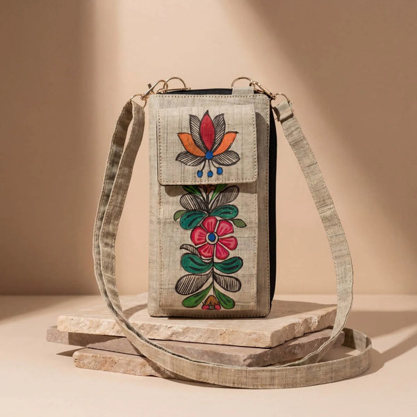 Handpainted Mobile Sling Purse - Type 2
