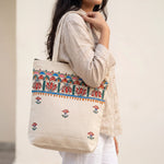 Handpainted Tote Bags - Floral