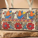 Hanpainted Mobile Hand Purse - Bird