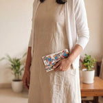 Hanpainted Clutch - Bird