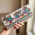 Hanpainted Clutch - Bird