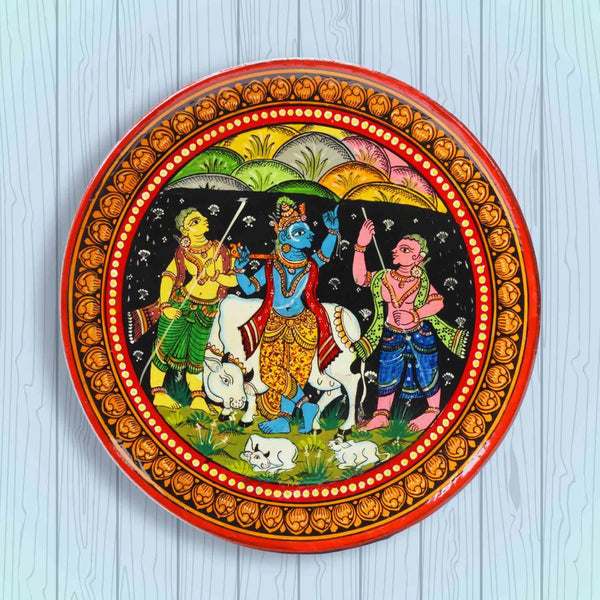 Krishna – Protector of Vrindavan