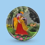 Radha Krishna - Eternal Shelter In Monsoon Grace