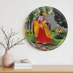 Radha Krishna - Eternal Shelter In Monsoon Grace