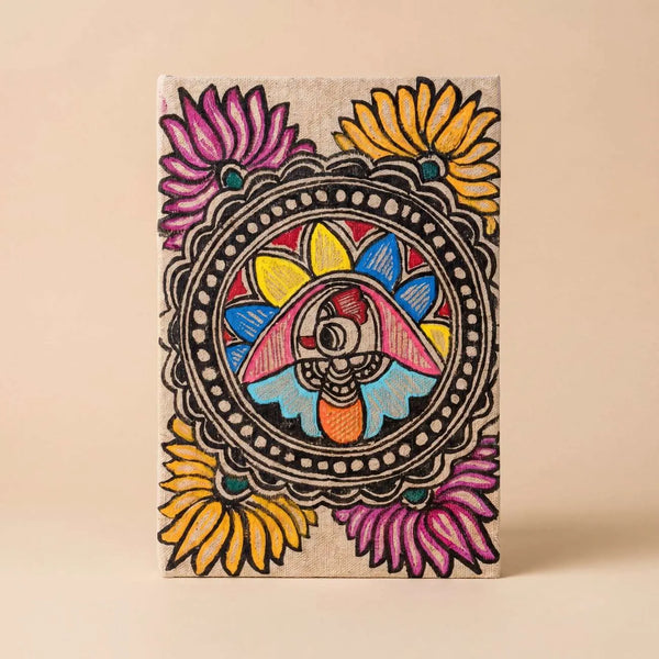 Handpainted Diary - Madhubani Art 4