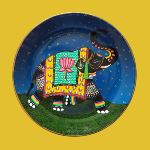 Beautiful Elephant Majesty: Airavat’s Grace By Sanskruti Artz