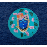 Beautiful Hand-Painted Shreenathji Wall Plate - Transcendent Peace - By Sanskruti Artz 3