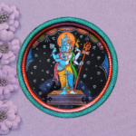 Buy Beautiful Hand-Painted Harihara - Fusion of Forces Wall Plate for Decor 4 - By Sanskruti Artz