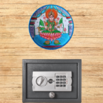 Buy Beautiful Hand-Painted Radiant Maha Lakshmi - Emblem of Prosperity Wall Plate for Decor 5 - By Sanskruti Artz