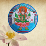 Buy Beautiful Hand-Painted Radiant Maha Lakshmi - Emblem of Prosperity Wall Plate for Decor 2 - By Sanskruti Artz